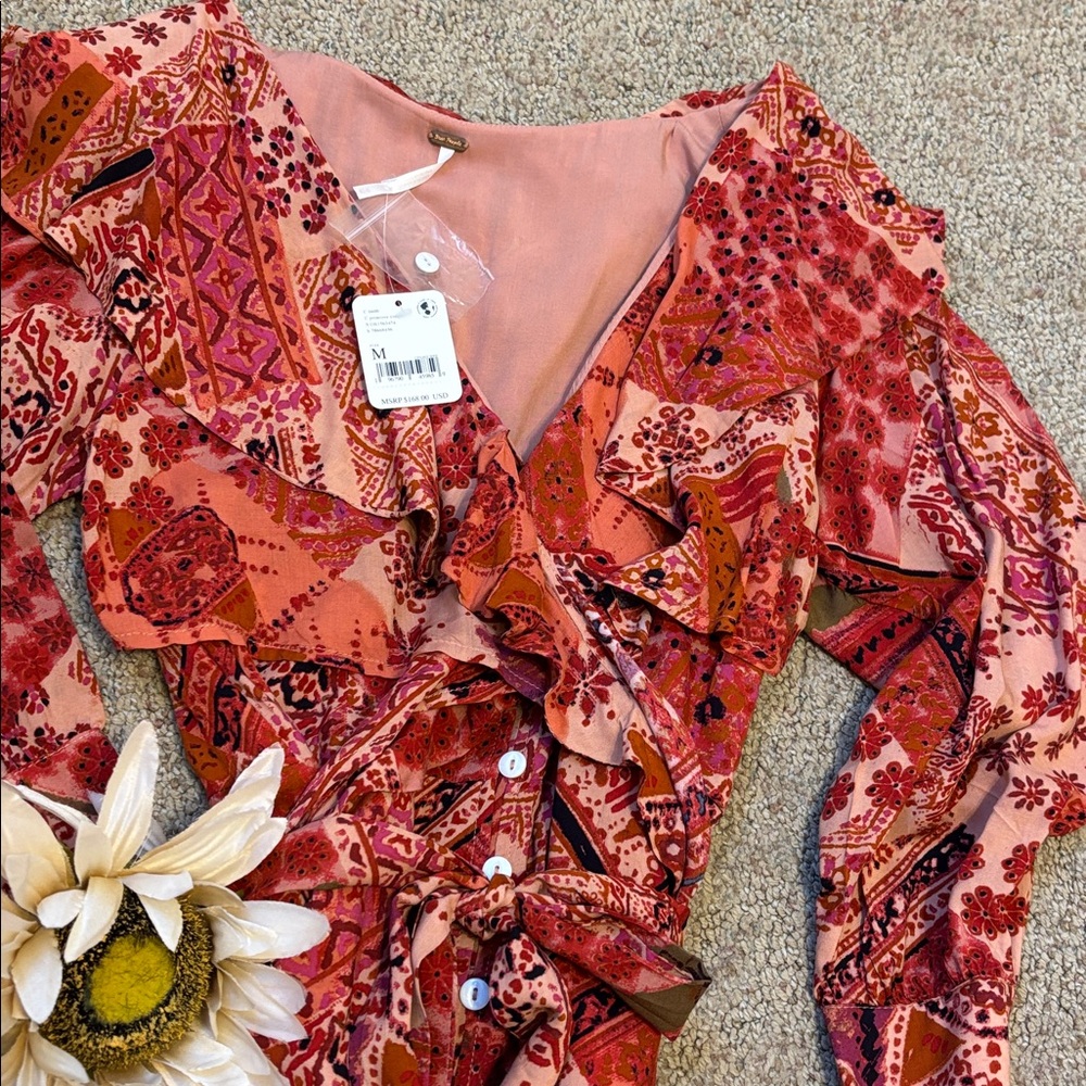 🆕Bnwt Free People Lennon Dress - Picture 12 of 12